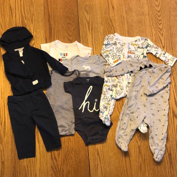 Carter’s baby boy bundle - Picture 1 of 5